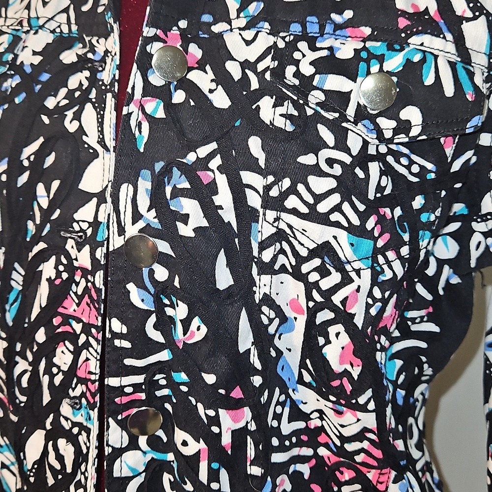 Multicolor Jacket Size Large - Picture 3 of 8